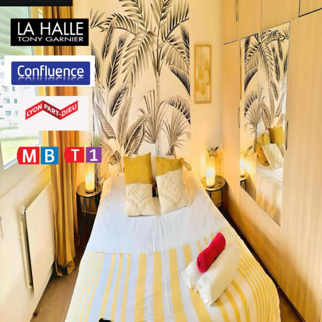 * Modernisa-2 Chambres- Lumineux, Centre-Ville Lyon Luaran gambar